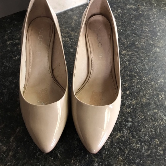 Nude Aldo Pumps - Picture 2 of 5